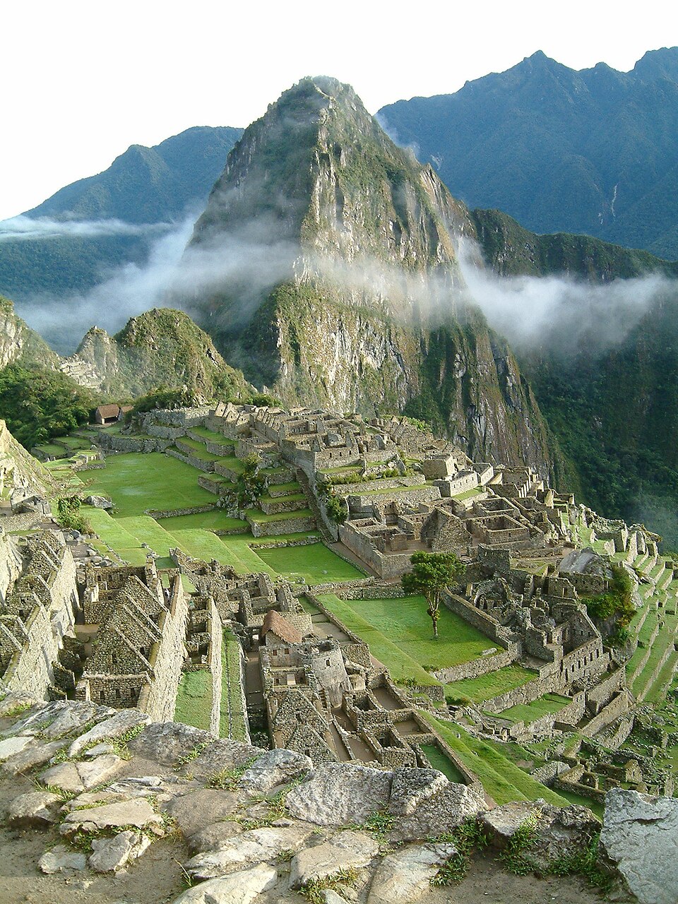 Machu Picchu in the Andes